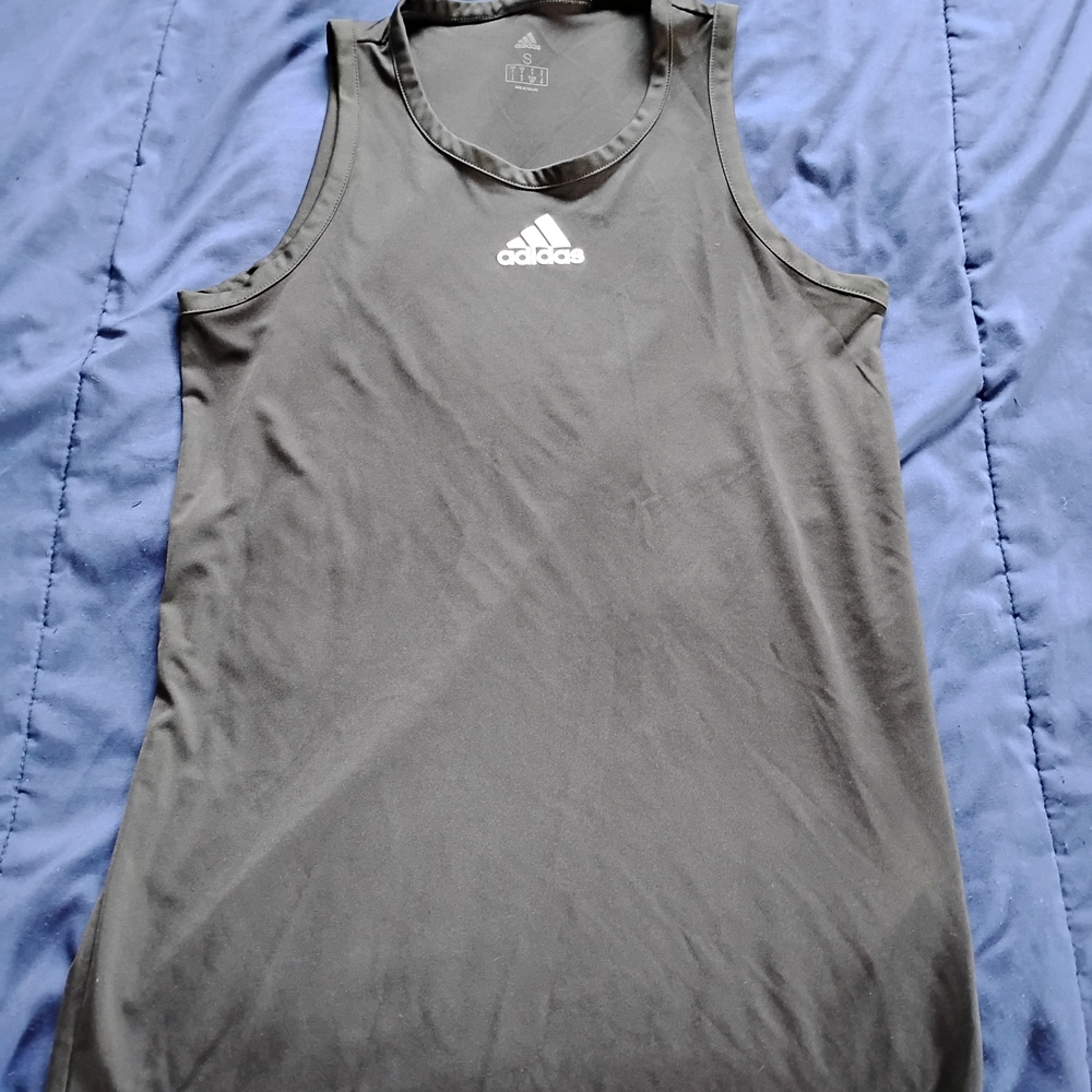 Adidas Charcoal Sleeveless Top